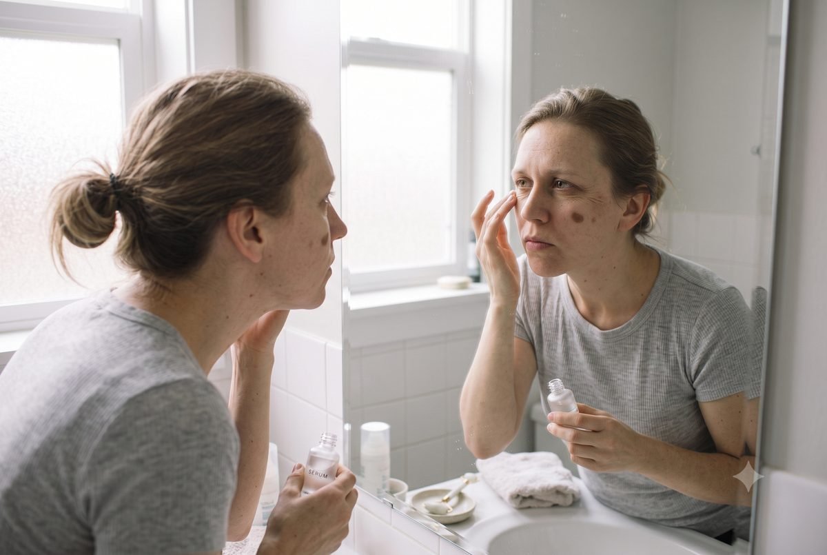 Anti-aging skin routine
